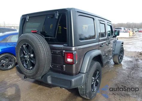 2023 Jeep Wrangler 4-Door Sport Altitude 4X4 из США, поврежденный, VIN 1C4HJXDN6PW653924